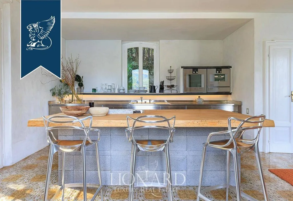 Köök - Luxury Villa with Lake View in Moltrasio