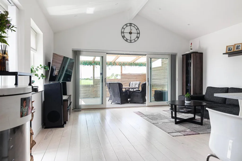 Séjour - Planned Villa with Terrace in Kullabygden