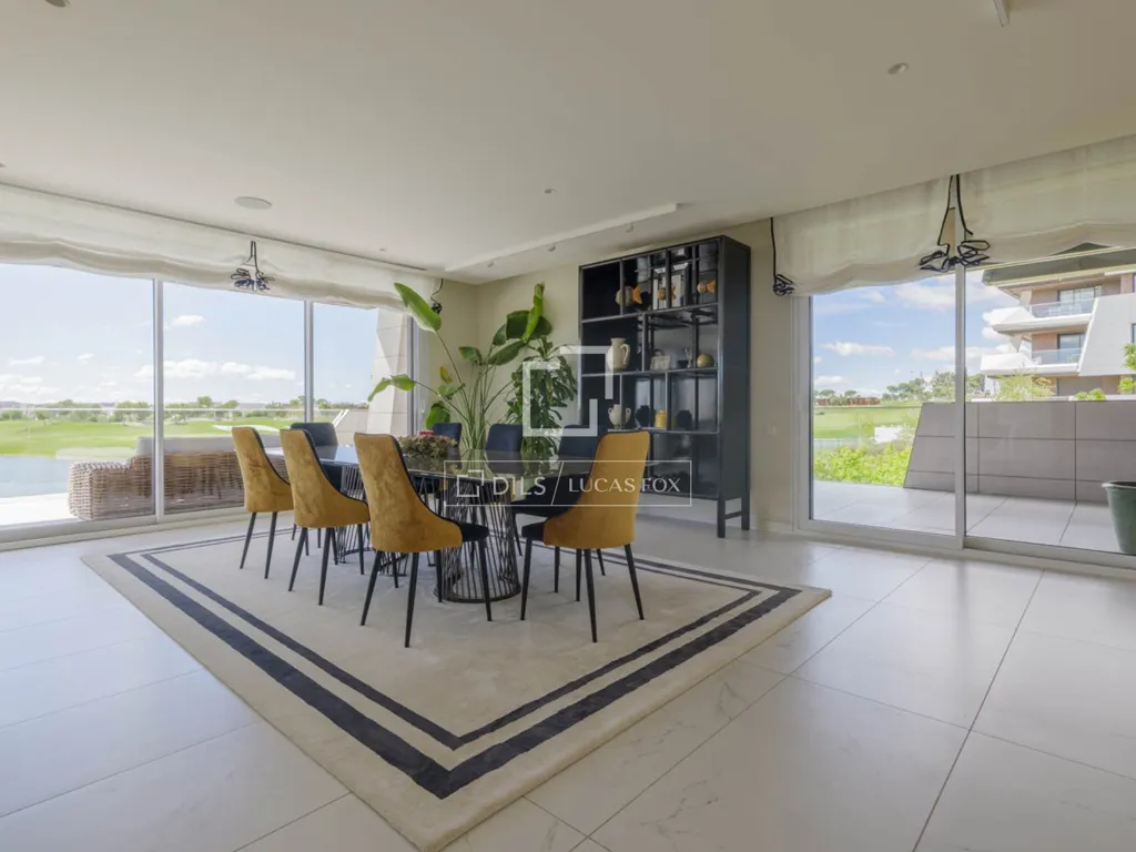 Dining Room - Luxury Apartment with Golf Course Views in La Finca