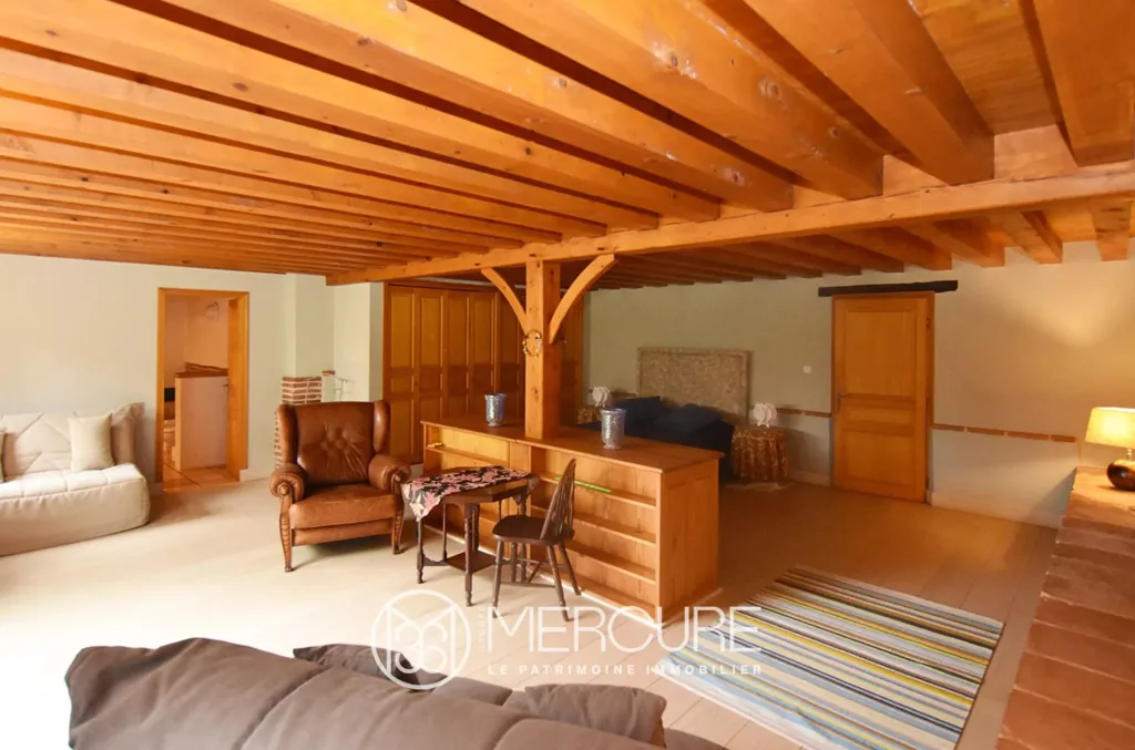 Séjour - Propriété avec Piscine et Jardin près de Moissac