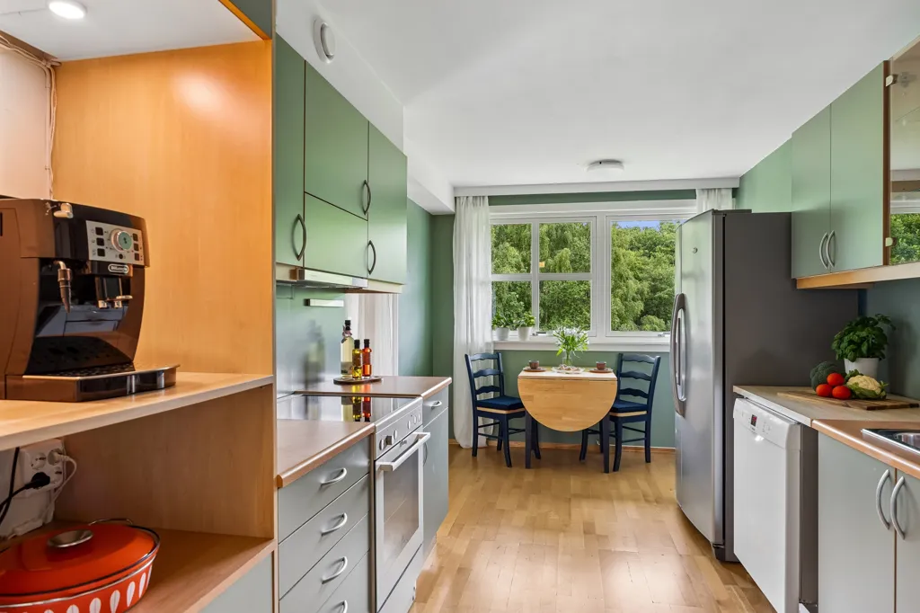 Cucina - 2-Bed Apartment with Balcony in Oslo