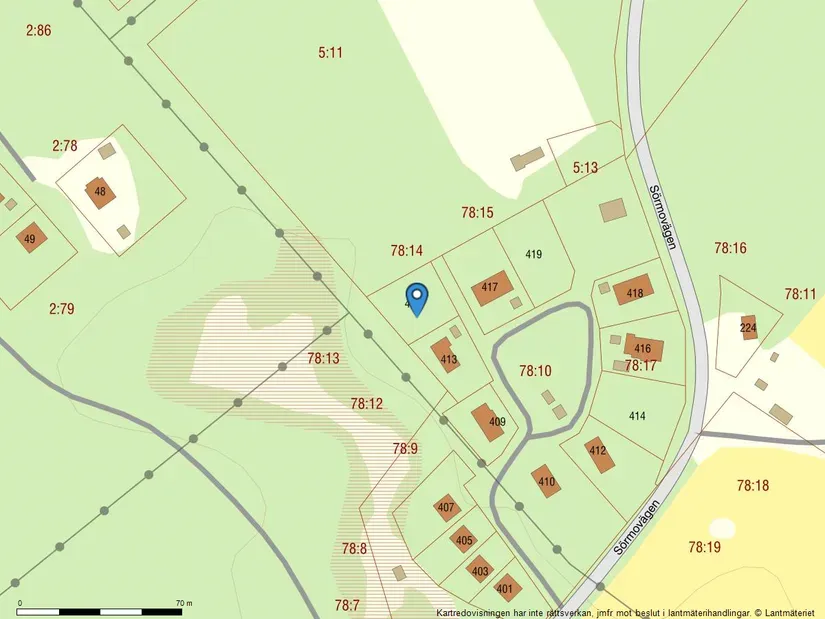 Corner Plot with Ski Access in Ljusnedal