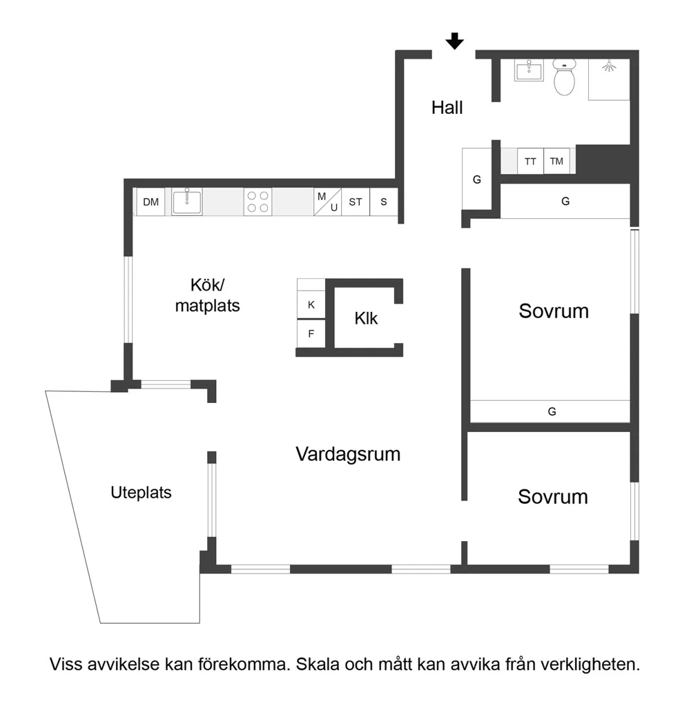 Planimetria - House with Waterfront Access in Lindö
