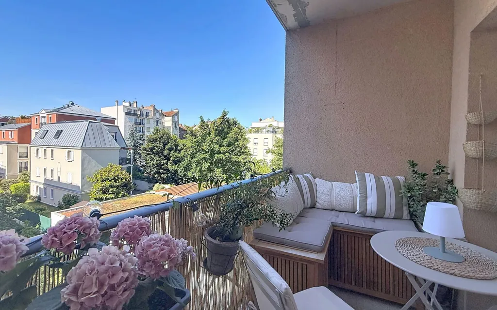 Balcon - Appartement T2 avec Balcon Sud-Ouest à Suresnes