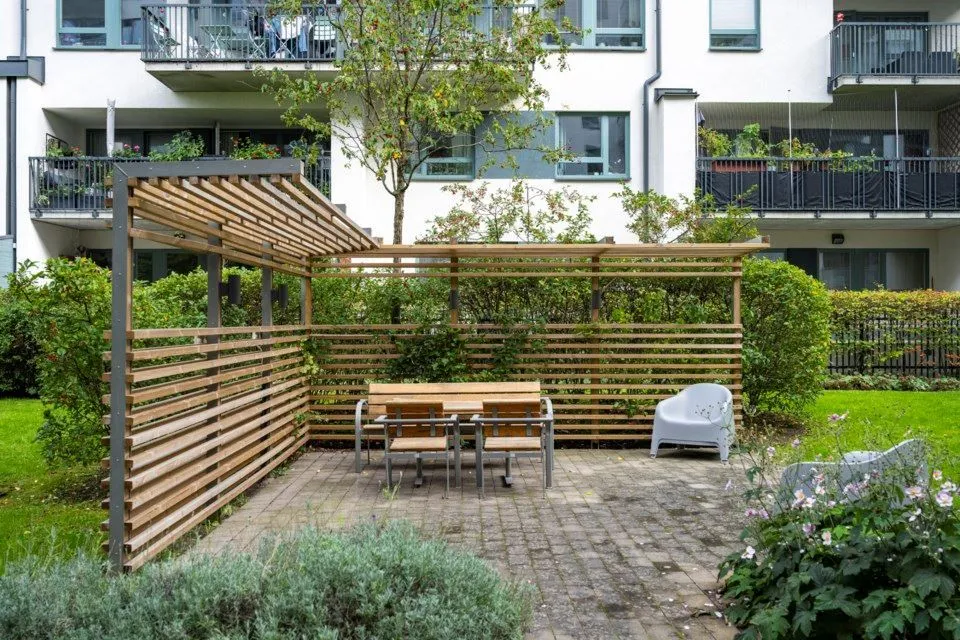 Garden - Apartment with Balcony in Södermalm, Stockholm