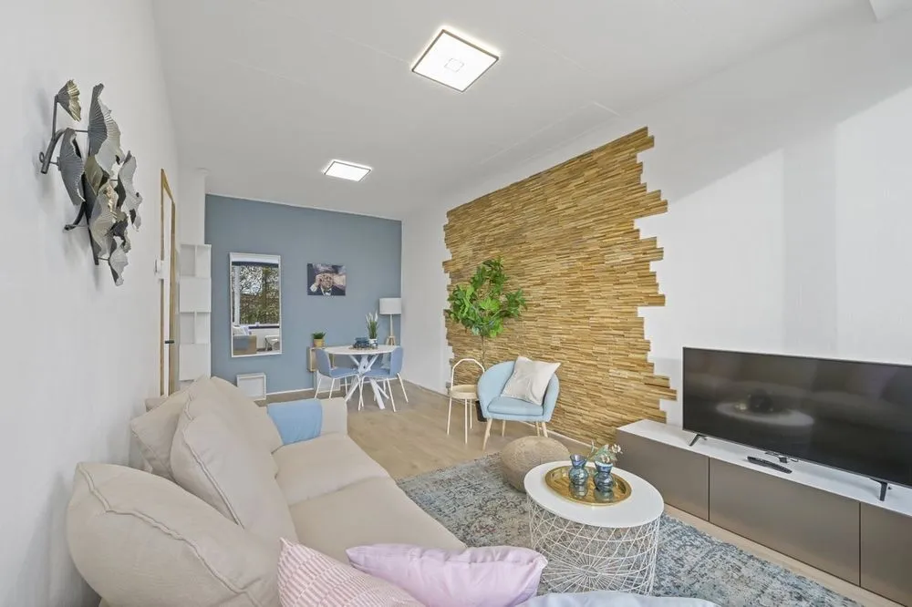 Séjour - Gemeubled 2-Bed Apartment with Balcony in Schiedam