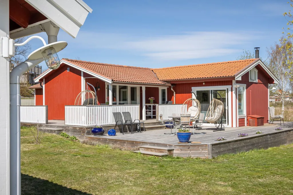 Jardin - Modern House with Lake View in Rimforsa