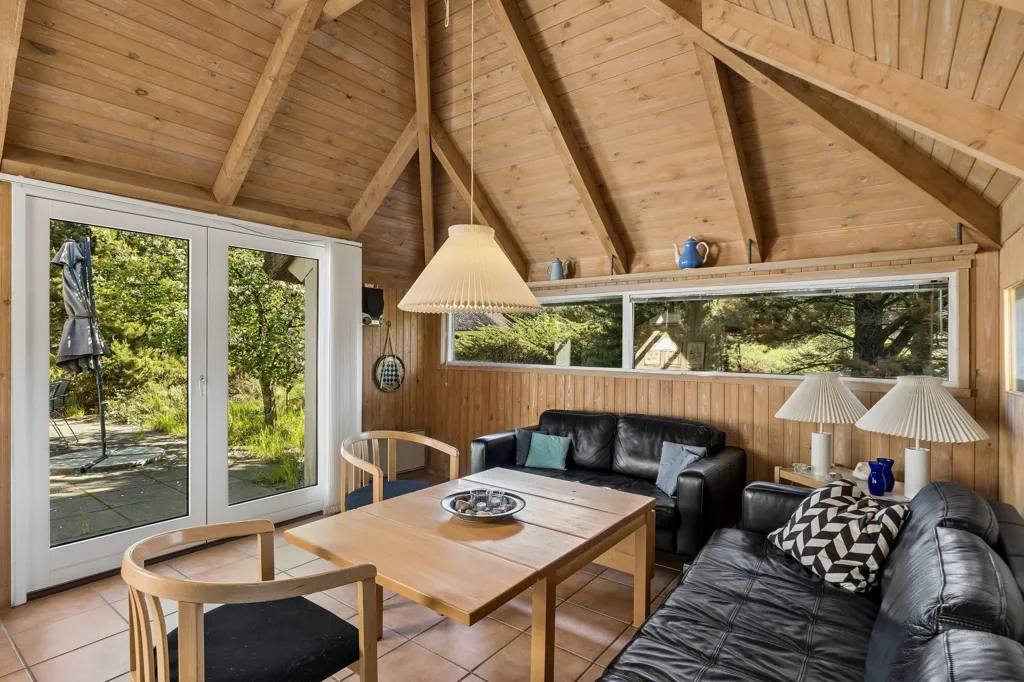 Séjour - Cottage with Garden in Fjerritslev