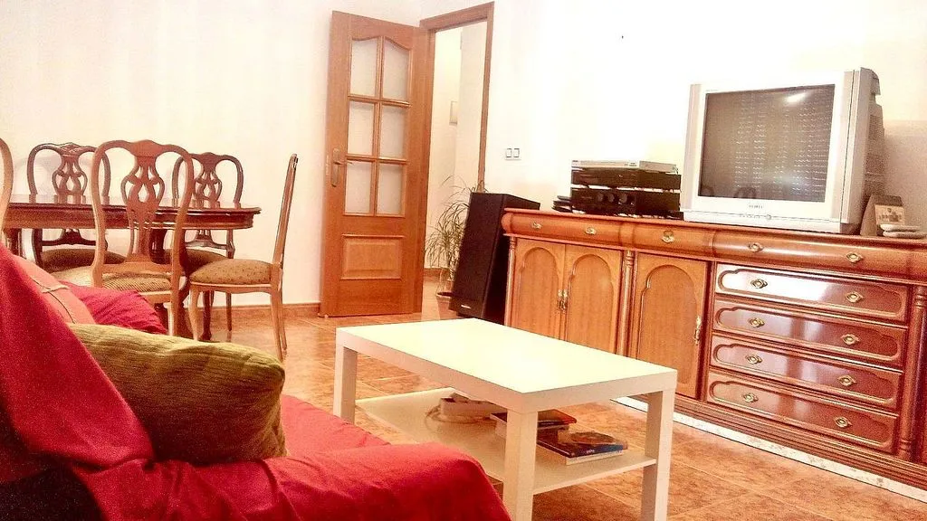 Séjour - Apartment with Private Patio in Alhama Centre