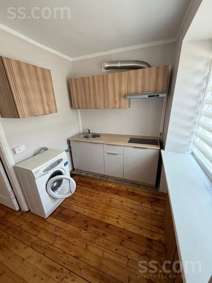 Cuisine - 2-Bedroom Apartment with Terrace in Brocēni