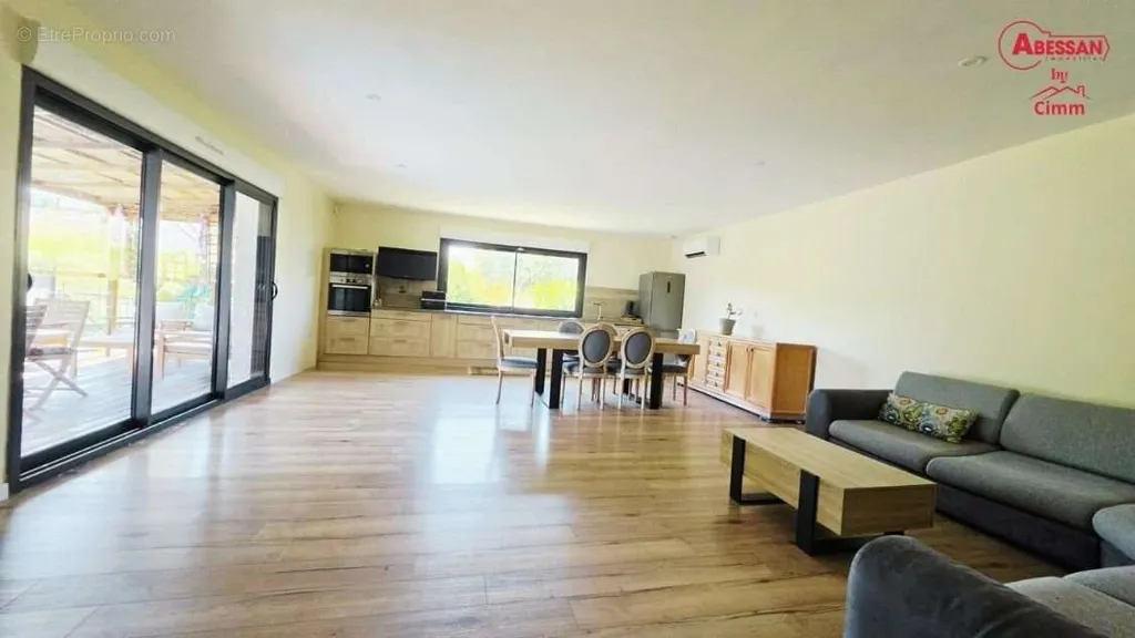 Soggiorno - Contemporary House with Pool in Lédignan
