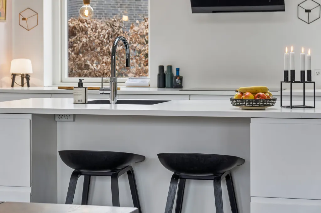 Köök - Elegant Villa with Smart Home in Køge