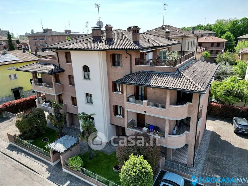 Vue aérienne - Prestigious Attico with Terraces in Carpi