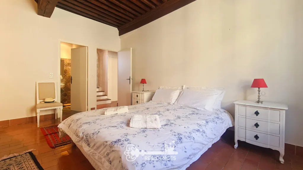 Camere da letto - Character Apartment in Uzès Historic Centre