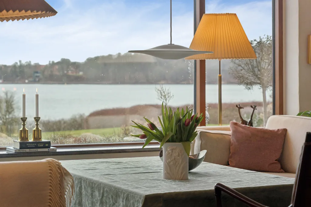Séjour - Villa with Private Beach and Lake in Snoghøj