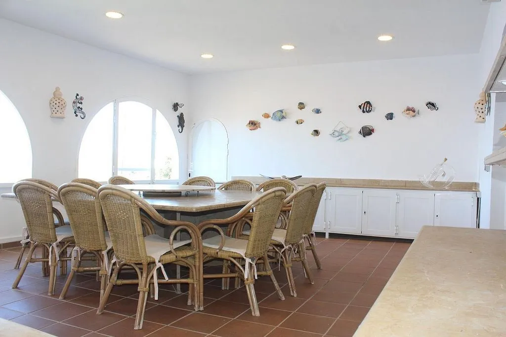 Söögituba - Chalet with Pool and Terrace in Alaior