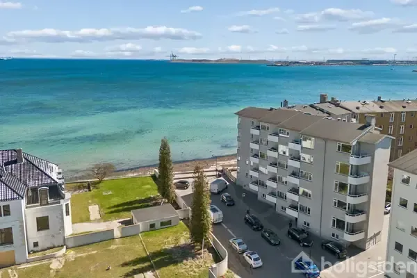 Õhuvaade - Apartment with Garden Access in Hellerup