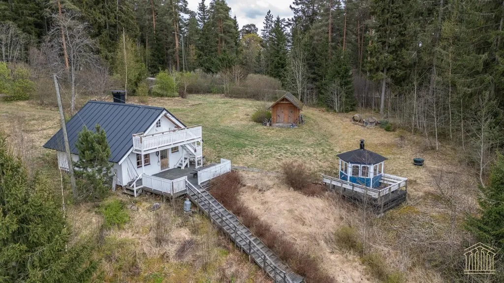 Vista aerea - Cottage with Lake View in Somero