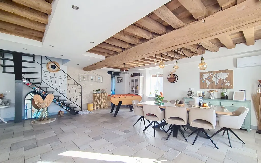 Salle à manger - Maison Rénovée avec Terrasse à Ingré