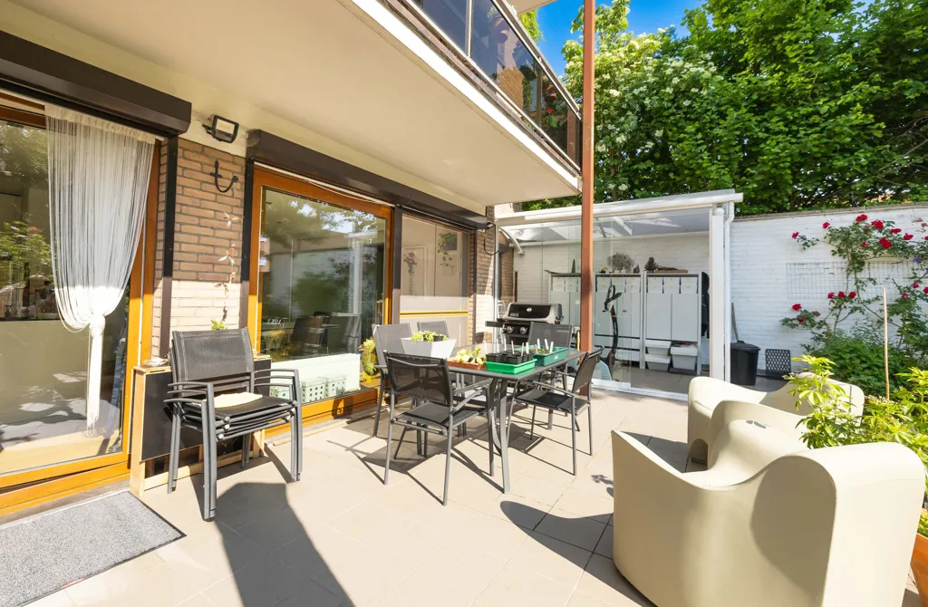 Terrasse - Appartement 1 Chambre avec Jardin à Uccle