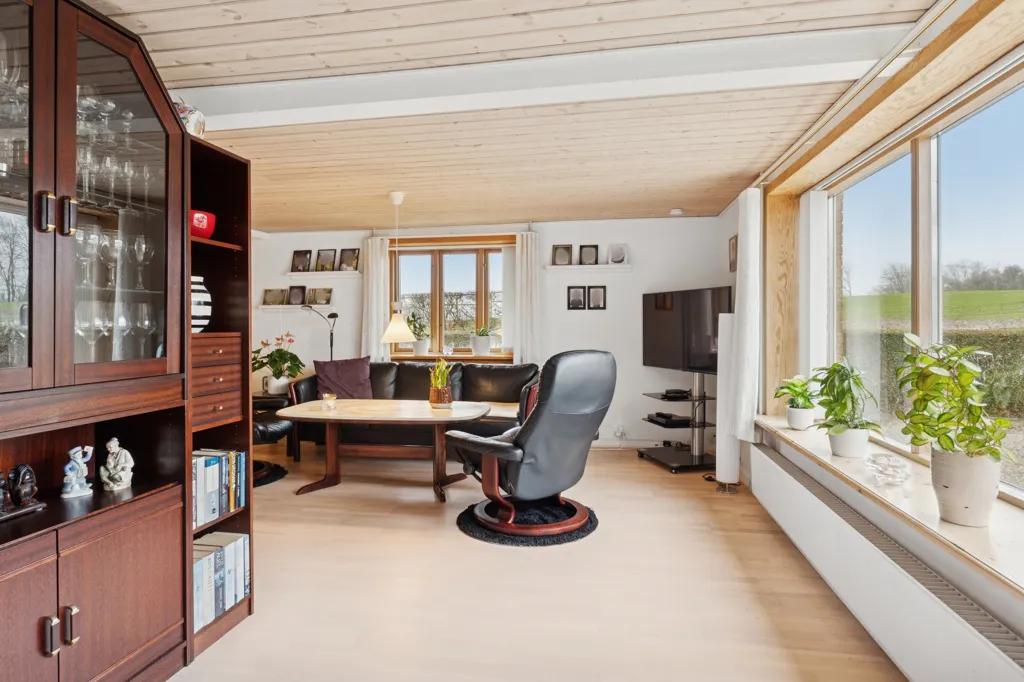 Séjour - Villa with Workshop near Gudme