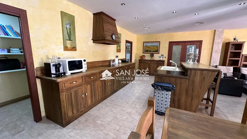 Cuisine - Luxury Chalet with Tropical Pool in Aspe