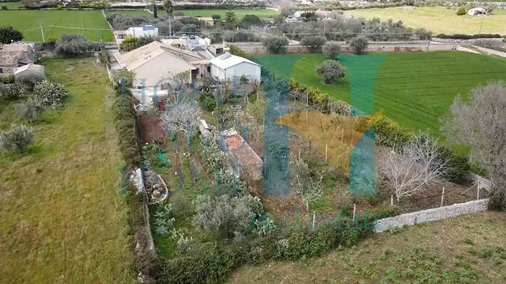 Vue aérienne - Rustic Villa with Ornamental Garden in Modica