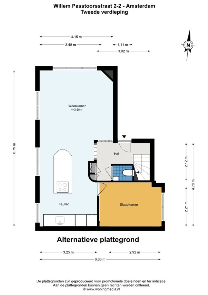 Plaan - Corner Duplex with Skylights in De Pijp