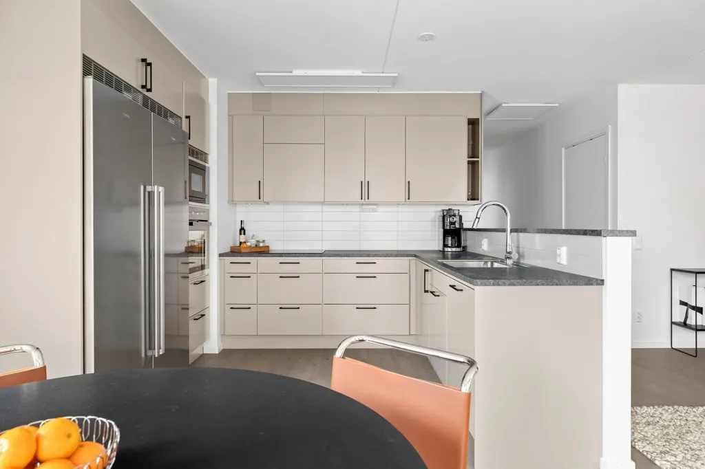 Kitchen - Apartment with Balcony in Täby Park