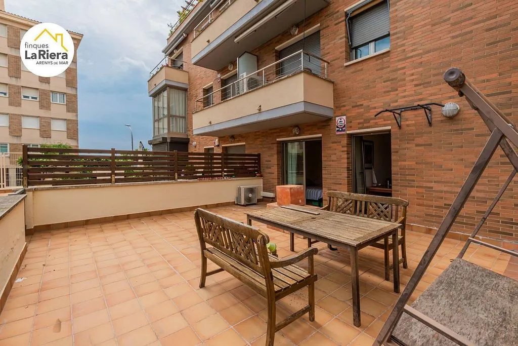 Terrasse - Ground Floor Apartment with Pool in Sant Andreu de Llavaneres