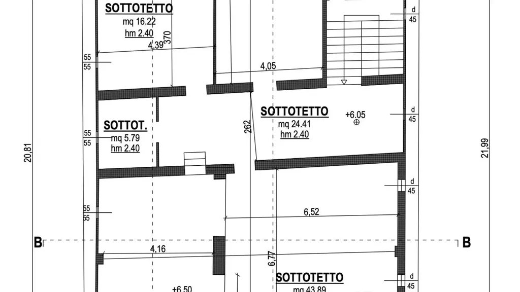 Plan - Historic Villa Complex with Private Park in Quattro Castella