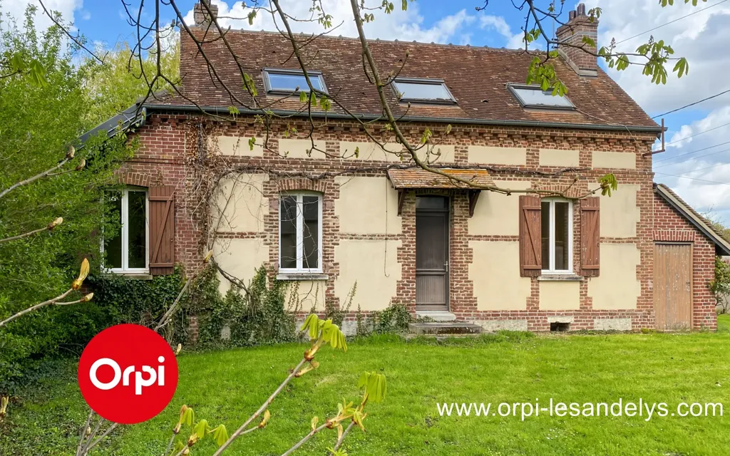 Extérieur - Maison Ancienne au Calme avec Jardin à Les Andelys