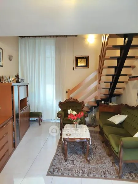 Living Room - Trilocale with Terrace in Aci Sant'Antonio