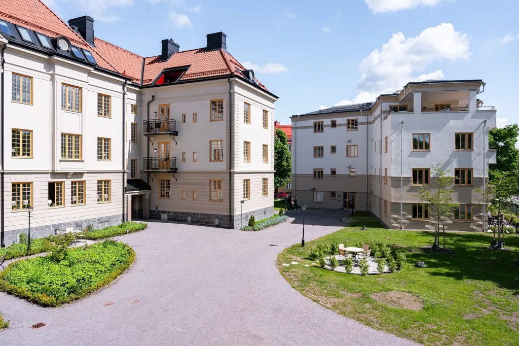 Õhuvaade - Apartment with Balcony in Norrköping