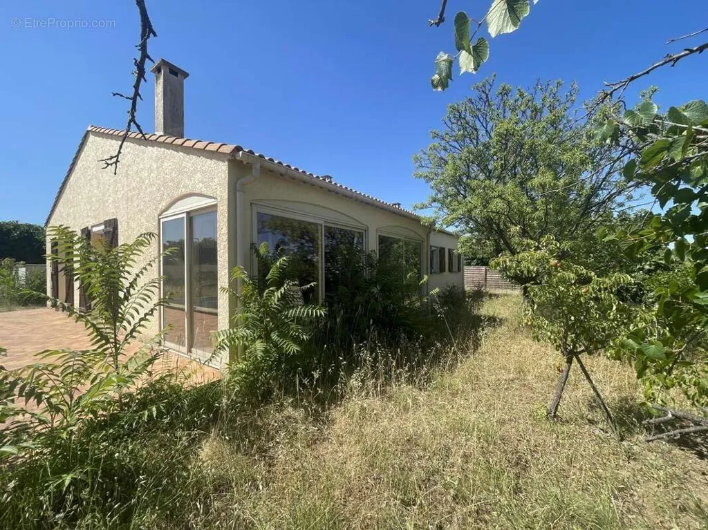 Extérieur - Villa de Plain Pied avec Piscine à Clermont-l'Hérault