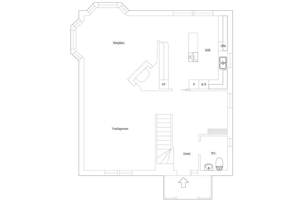 Plan - Seaview Villa with Pool in Bjurfors