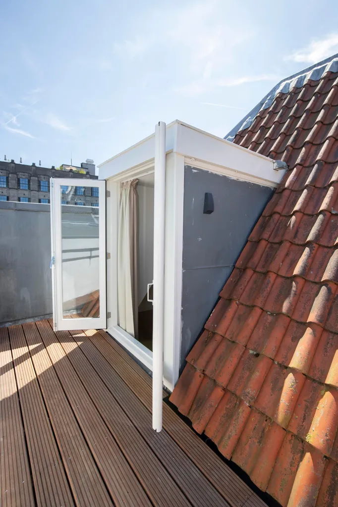 Terrass - Renovated Duplex with Singel View in Amsterdam