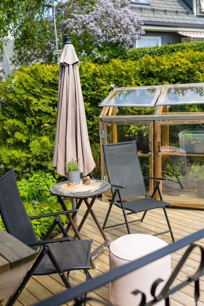Terrasse - Apartment with Two Terraces in Skredderåsen