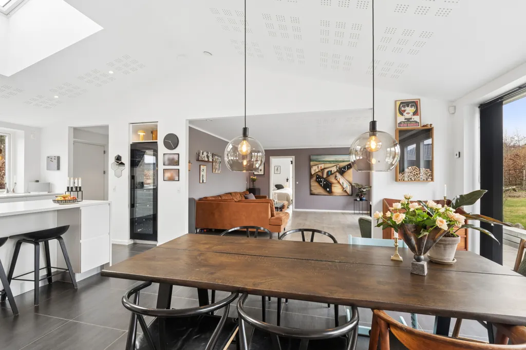 Söögituba - Elegant Villa with Smart Home in Køge