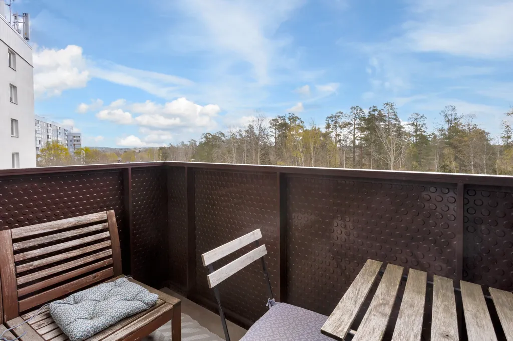 Balcony - Apartment with Balcony near Stockholm Centre