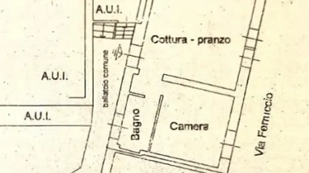 Planimetria - Appartamento ristrutturato con balcone a Legnano