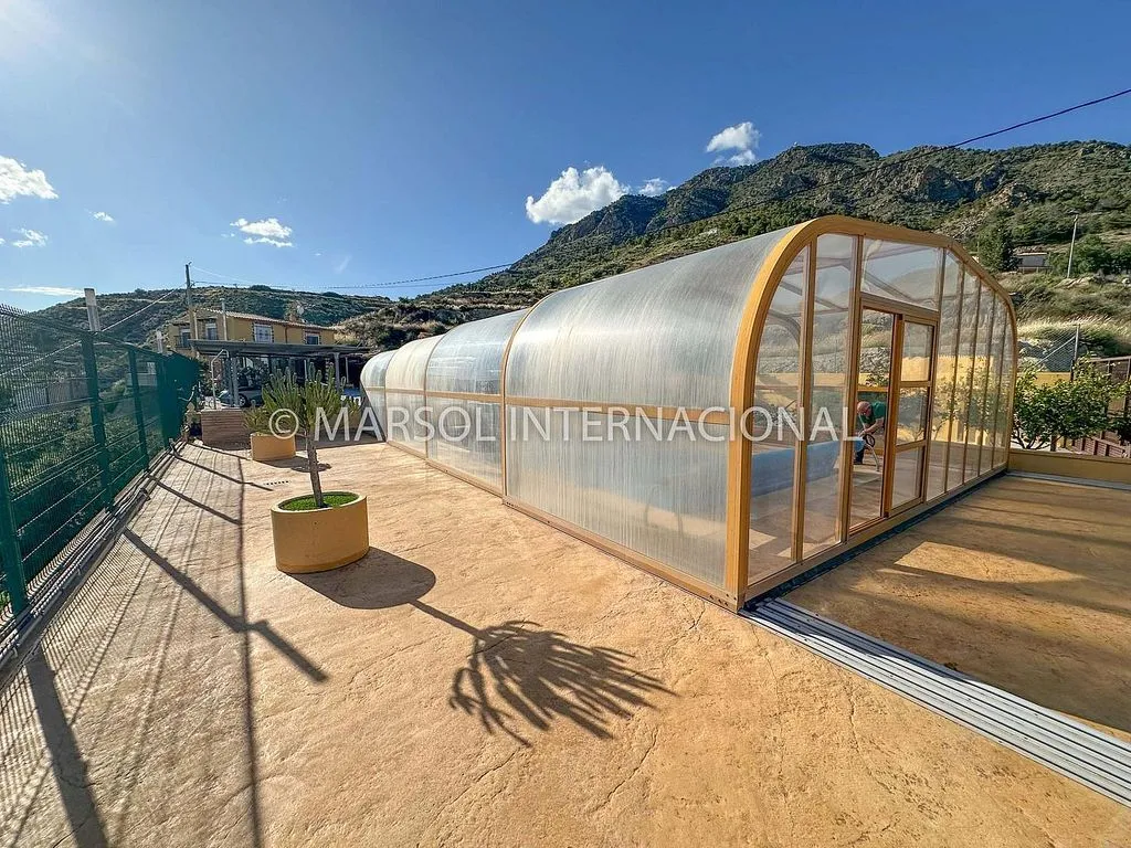 Terrass - Chalet with Pool in Fortuna