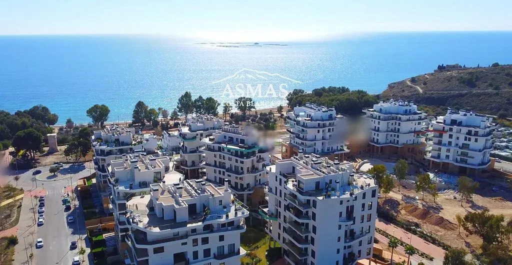 Õhuvaade - Seafront Apartment with Pool in Villajoyosa