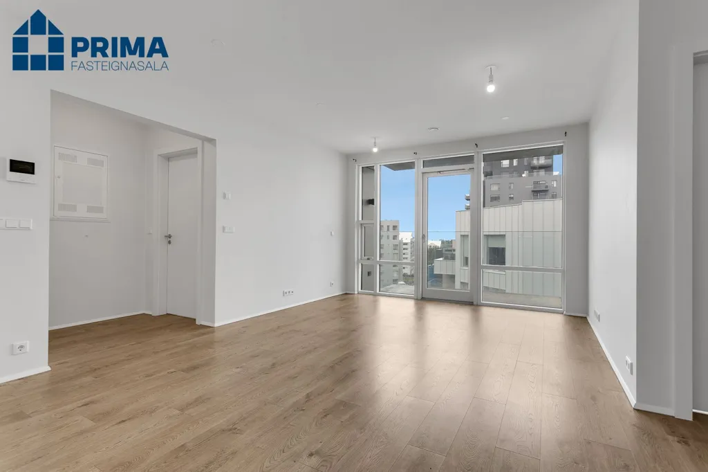 Soggiorno - Apartment with Balcony in Kópavogur