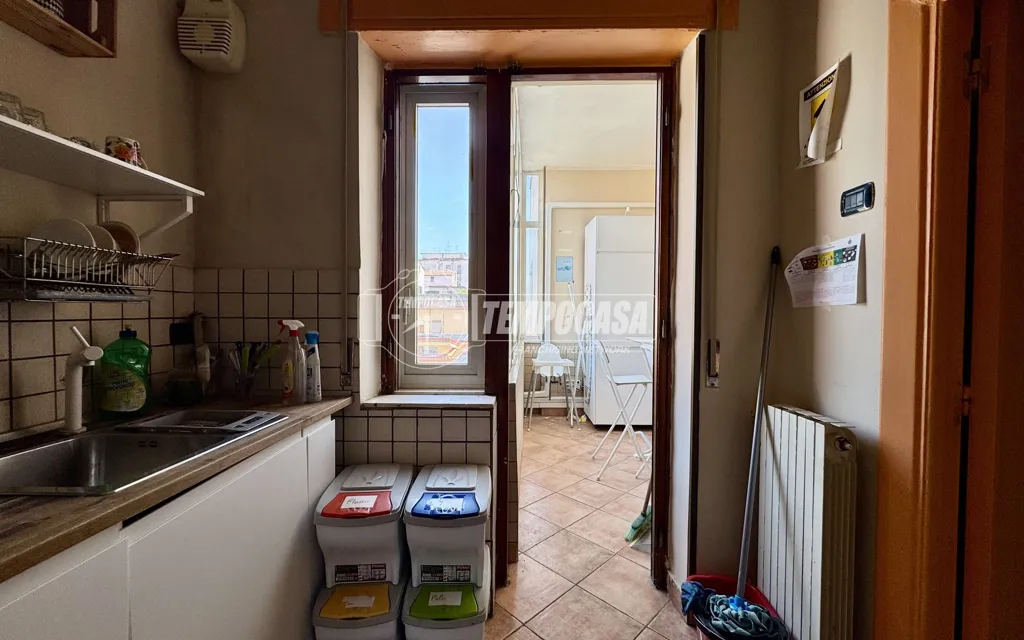 Kitchen - Apartment with Balcony in Caserta Centre