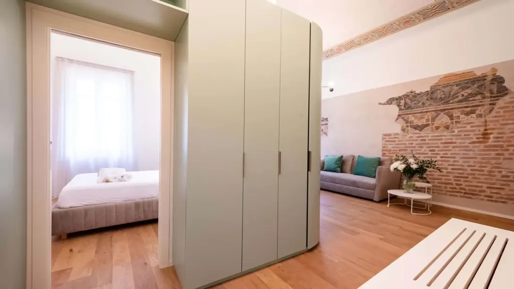 Bedrooms - Restored 2-Bedroom Apartment in Verona