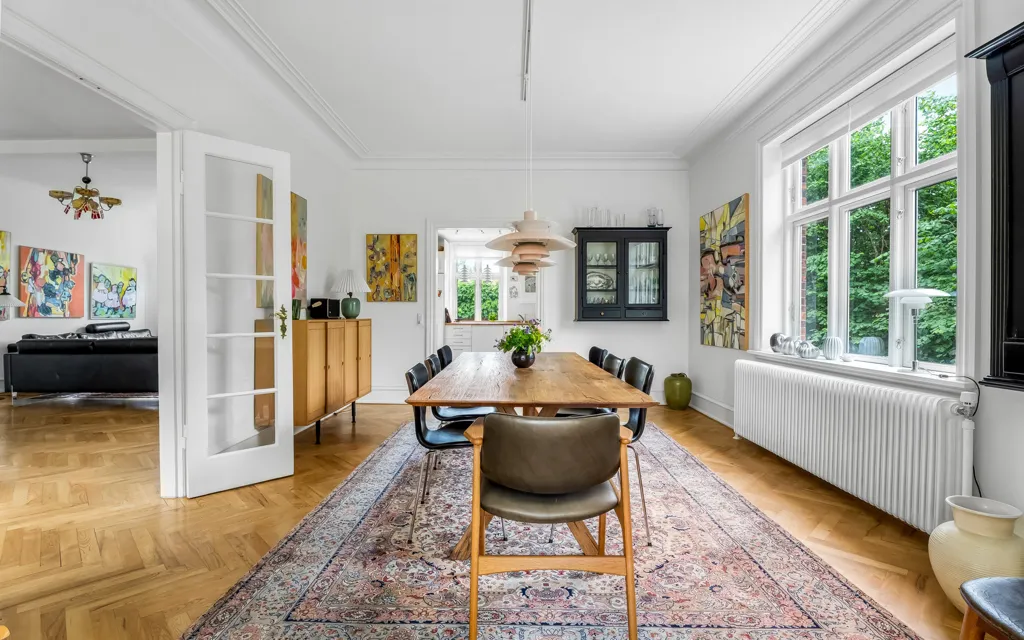 Salle à manger - Rustic Redbrick Villa with Garden in Nakskov