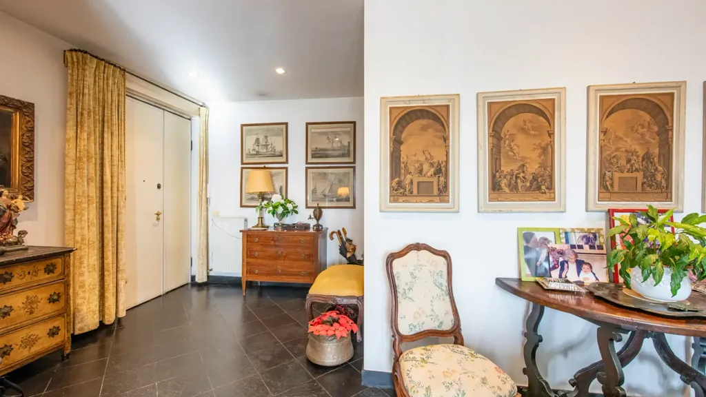 Entrée - Apartment with Sea View in Albaro, Genoa