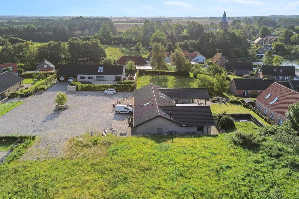 Vue aérienne - Year-Round Plot with 5G Coverage in Hammel
