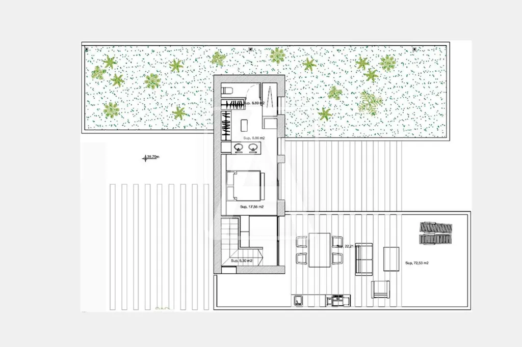 Plan - Ibiza-Style Villa with Sea View in Moraira